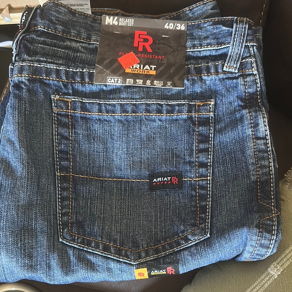Ariat Relaxed Blue Jeans FR men’s